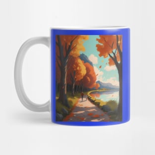 Autumn - Impressionism Morning Mug